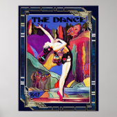 Art Deco Hoesje "Dans 1927" Poster (Voorkant)