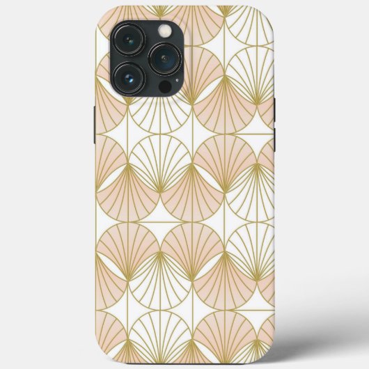 Art-Deco Hoesje-Mate iPhone Case (Achterkant)