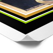 Art Deco Hoesje Motor Magazine 16 x 20 Poster (Hoek)