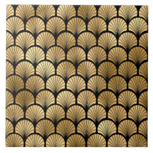 Art Deco Home Decor Keramische tegel Tegeltje