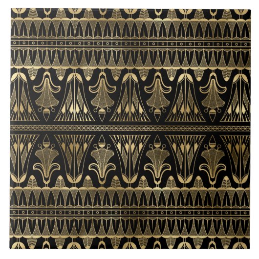 Art Deco Home Decor Keramische tegel Tegeltje (Voorkant)