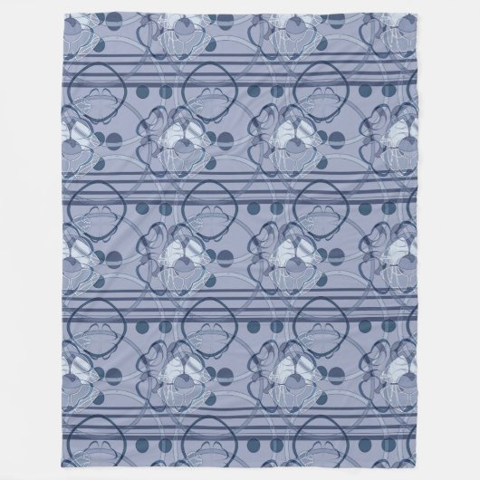 ART DECO I + uw ideeën Fleece Deken (Voorkant)