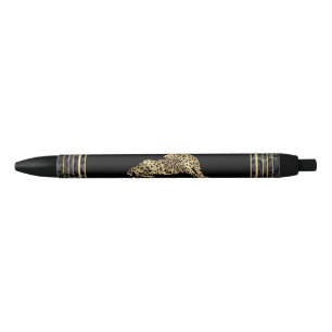 Art Deco I (zwart/goud) Zwarte Inkt Pen