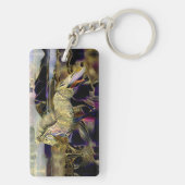 Art Deco IJsland Sleutelhanger (achterkant)