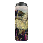 Art Deco IJslands Paard Thermosbeker (Voorkant)
