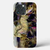 Art Deco IJslandse paarden Case-Mate iPhone Case (Achterkant)