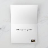 Art Deco IJslandse paarden Kaart (Binnen)