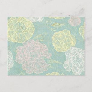 Art Deco in de lente Briefkaart