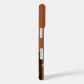 Art Deco in goud en bruin Case-Mate iPhone Case (Achterkant / Rechts)