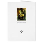 Art Deco in groen en goud (Achterkant)