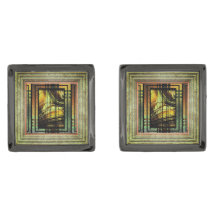 Art Deco in groen en goud