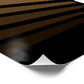 Art deco in tan perfect poster (Hoek)