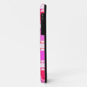 Art Deco Industrial Chic - roze, fuchsia, orchidee Case-Mate iPhone Case (Achterkant/links)