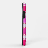 Art Deco Industrial Chic - roze, fuchsia, orchidee Case-Mate iPhone Case (Achterkant/rechts)