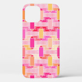 Art Deco Industrial chic - roze, perzik, goud Case-Mate iPhone Case (Achterkant)