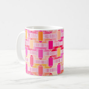 Art Deco Industrial chic - roze, perzik, goud Koffiemok