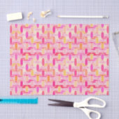 Art Deco Industrial chic - roze, perzik, goud Tissuepapier (Craft)