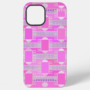 Art Deco industriële chic - roze, mauve iPhone 12 Pro Max Hoesje