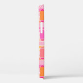 Art Deco industriële chic - roze, perzik, goud Case-Mate iPhone Case (Achterkant / Rechts)