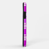 Art Deco industriële chic, violet, orchidee, laven Case-Mate iPhone Case (Achterkant/rechts)