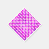 Art Deco industriële chic, violet, orchidee, laven Servetten (Hoek)