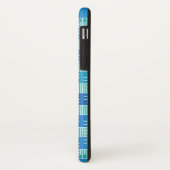 Art Deco industriële chic - zachte blauwe Case-Mate iPhone Case (Achterkant/links)