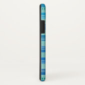 Art Deco industriële chic - zachte blauwe Case-Mate iPhone Case (Achterkant/rechts)