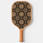 Art Deco  Inlay Pickleball Paddle (Achterkant)