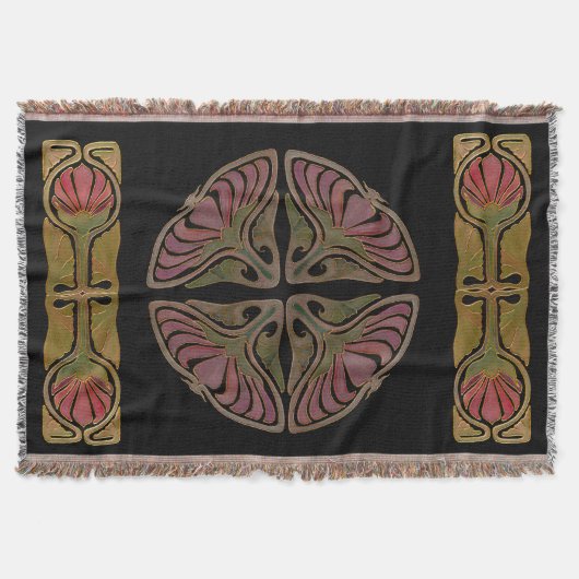 Art Deco Inspiraties Ik Gooi Deken (Voorkant)