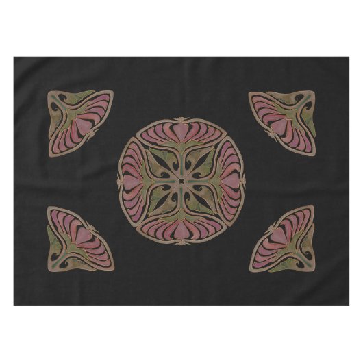 Art Deco Inspiration I Table Cloth Tafelkleed (Voorkant (Horizontaal))