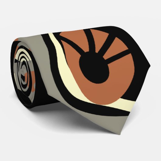 ART DECO INSPIRED NECKTIE STROPDAS (Opgerold)