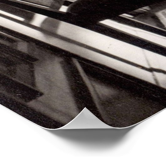 Art Deco Interior, Parijs 1936 Poster (Hoek)