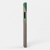 ART DECO iPhone 11 hoesje (mint/grijs) (Achterkant/rechts)