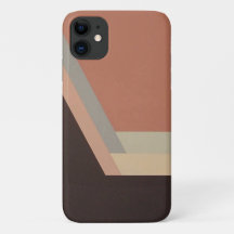 ART DECO iPhone 11 hoesje (zwart/zwart)