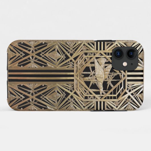 Art Deco iPhone Case (Achterkant (horizontaal))