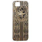 Art Deco iPhone Case (Back/Rechts)