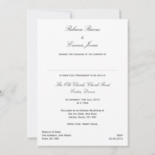 Art Deco Iris - CP uitnodiging (Achterkant)