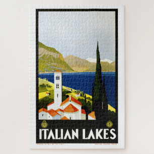 art deco Italiaans reistoerisme Legpuzzel