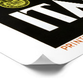 art deco Italiaans reistoerisme Poster (Hoek)