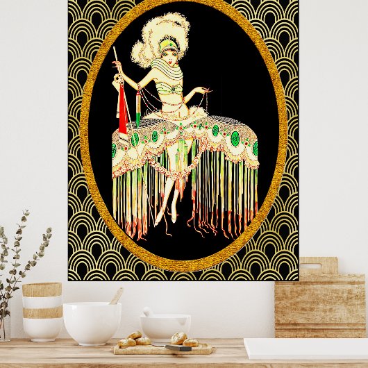 Art Deco - J Carlos 1926 Poster (Keuken)