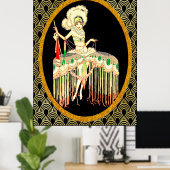 Art Deco - J Carlos 1926 Poster (Thuiskantoor)