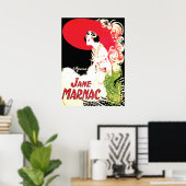 Art Deco ~ Jane Marnac Poster (Thuiskantoor)