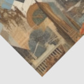 art deco jaren 1920 Decoupage Tissuepapier (Detail)