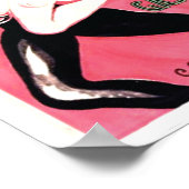 Art Deco Jazz Age Dance Couple Poster (Hoek)