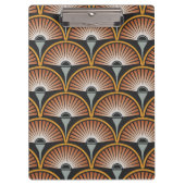 Art Deco Jazz Age Sunset Jukebox Klembord (Voorkant)