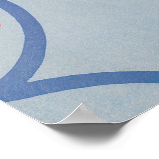 Art Deco Jazz Pochoir Birds Animal Pattern Poster (Hoek)