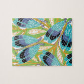  Art Deco Jazz Pochoir Garden Bugs Insects Legpuzzel (Horizontaal)