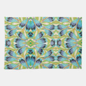 Art Deco Jazz Pochoir Garden Bugs Insects Theedoek (Horizontaal)