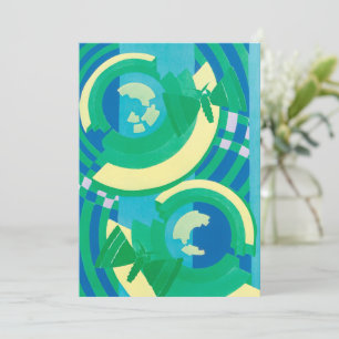 Art Deco Jazz Pochoir Garden Butterflies