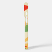 Art Deco Jazz Pochoir Garden Butterflies Case-Mate iPhone Case (Achterkant / Links)